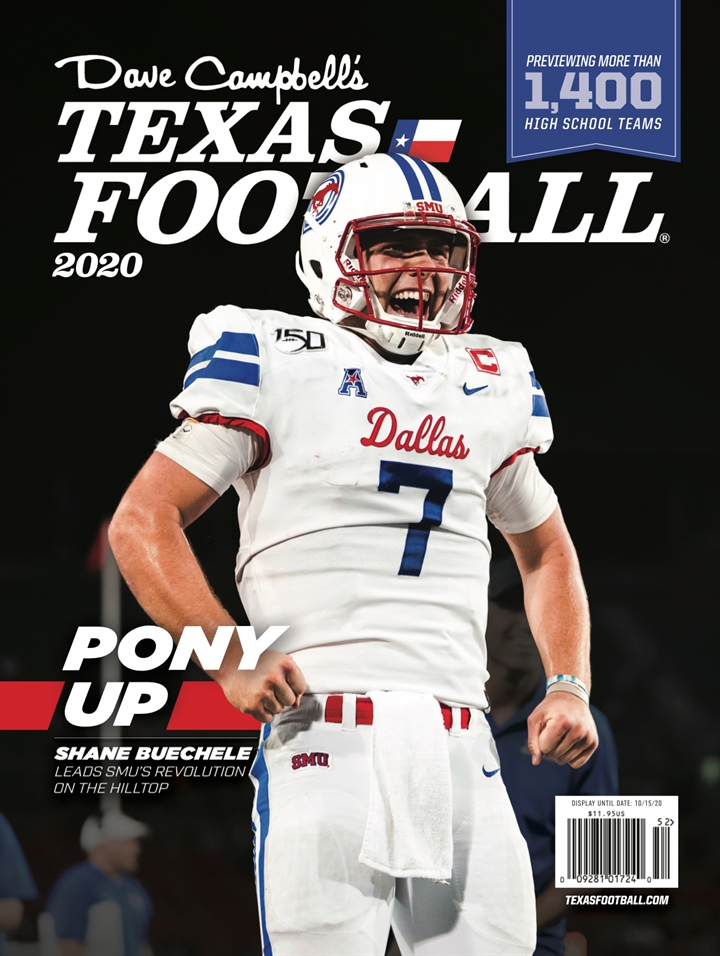 REVEALED — 2020 Dave Campbell's Texas Football Cover