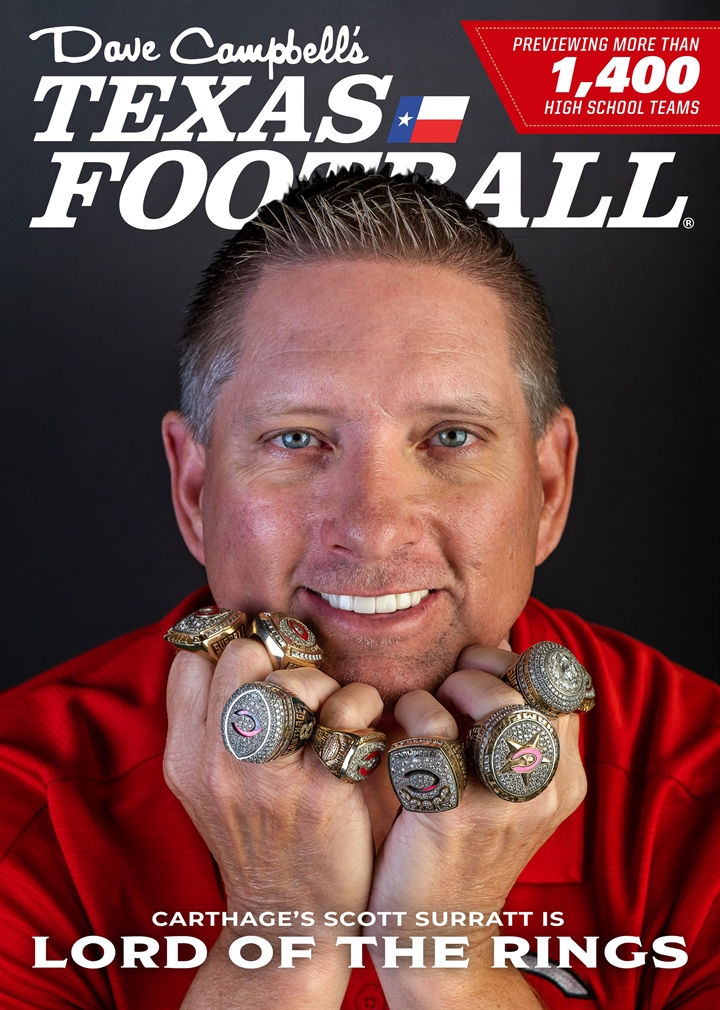 REVEALED — 2021 Dave Campbell's Texas Football Cover