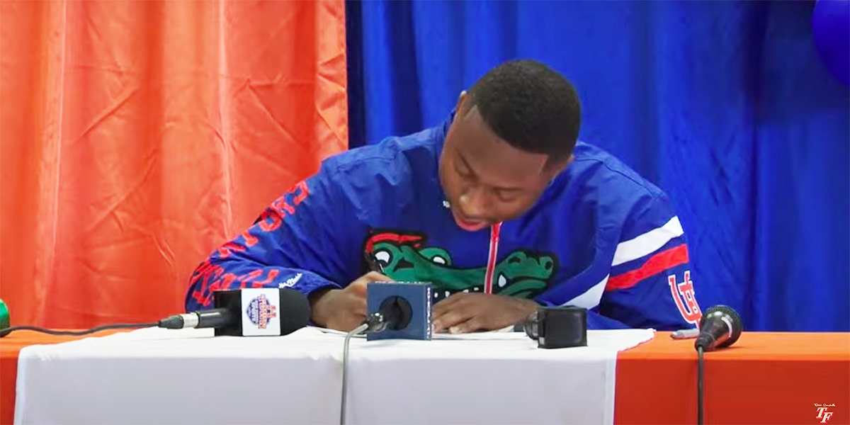 No. 1 QB DJ Lagway Signs With Florida: 'I'm Even More A Gator'