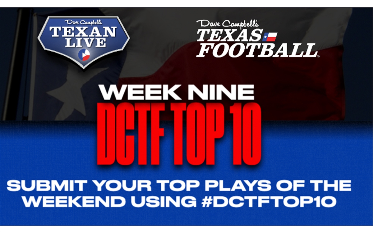 TOP 10 Texas High School Football Plays of the Week Week 9 Presented