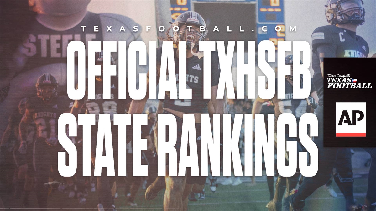 Official Texas High School Football Rankings Week 3 BVM Sports