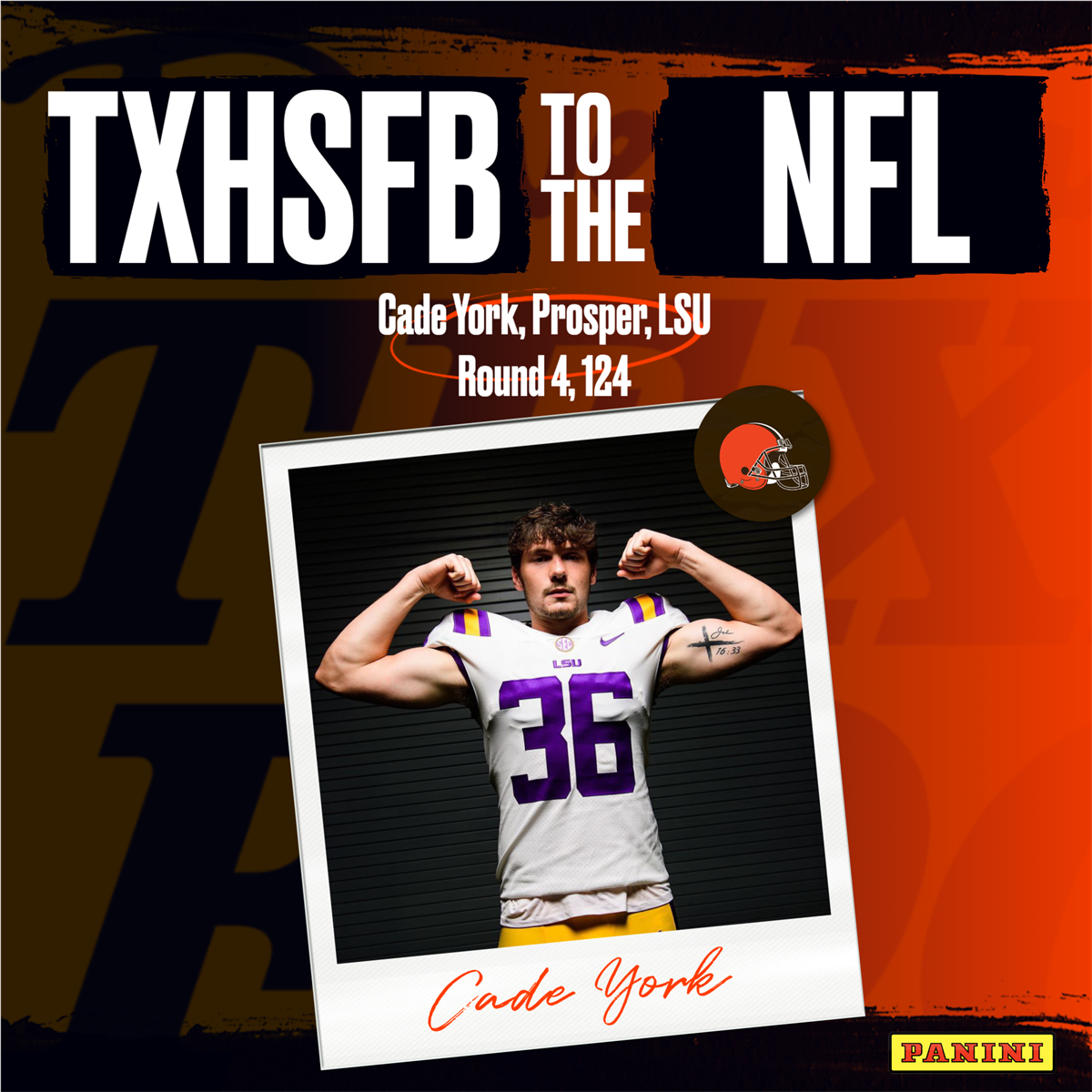 Cleveland Browns pick LSU's Cade York in 2022 NFL Draft