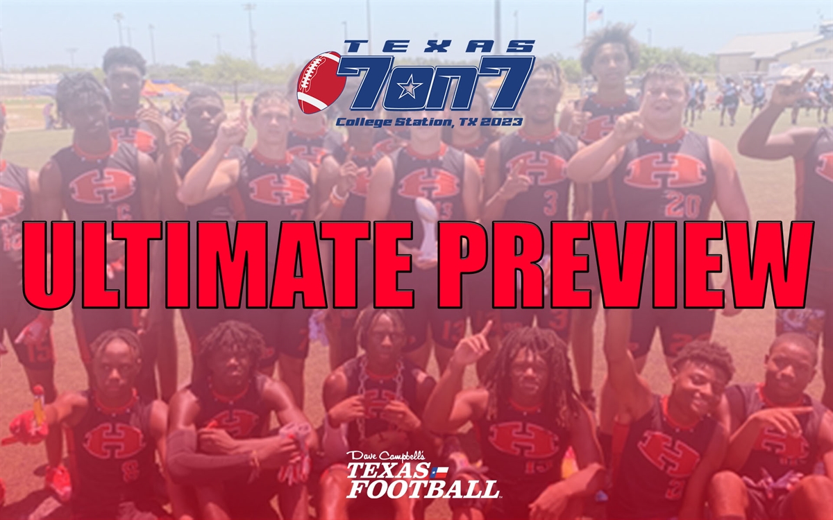 ULTIMATE PREVIEW 2023 Texas 7on7 State Tournament