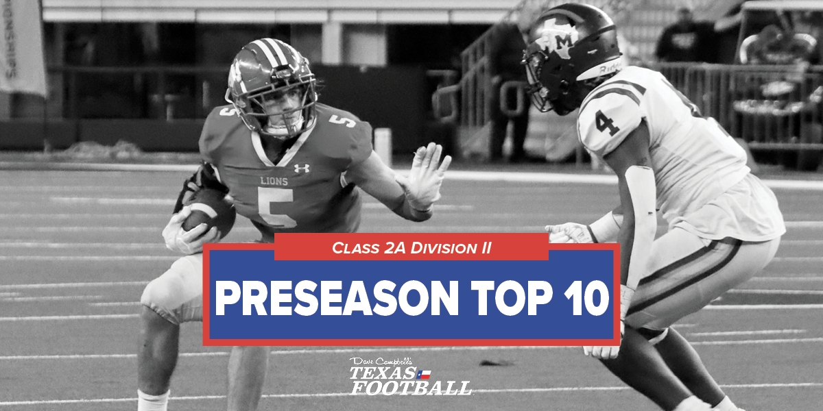 REVEALED The Top 10 Class 2A Division II Teams in Texas High School