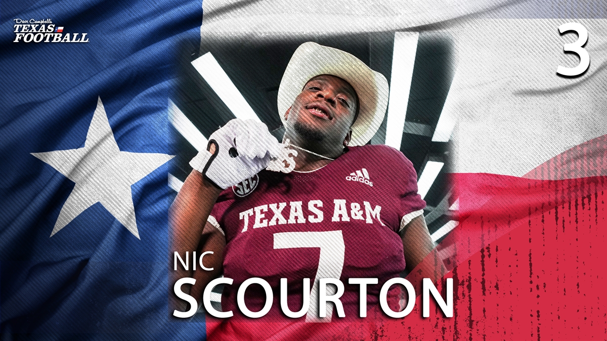 Lone Star 50: Texas A&M Edge Rusher Nic Scourton Could Be The State's ...