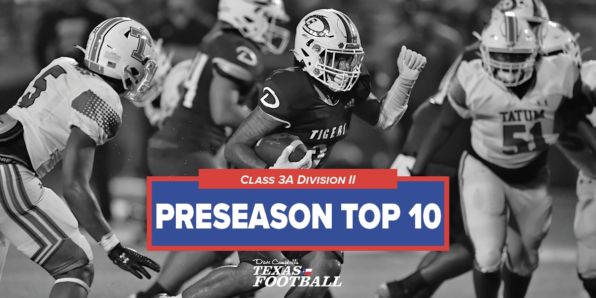 REVEALED The Top 10 Class 3A Division II Teams in Texas High School