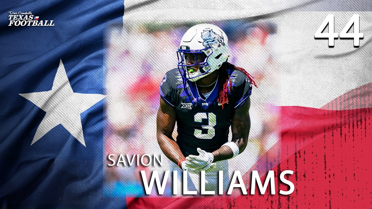The Lone Star 50: TCU's Williams needs freakish potential to become consistent production