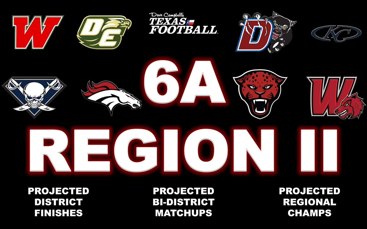 Stepp's 6A Regional Outlooks on DCTF 6A Texas Football