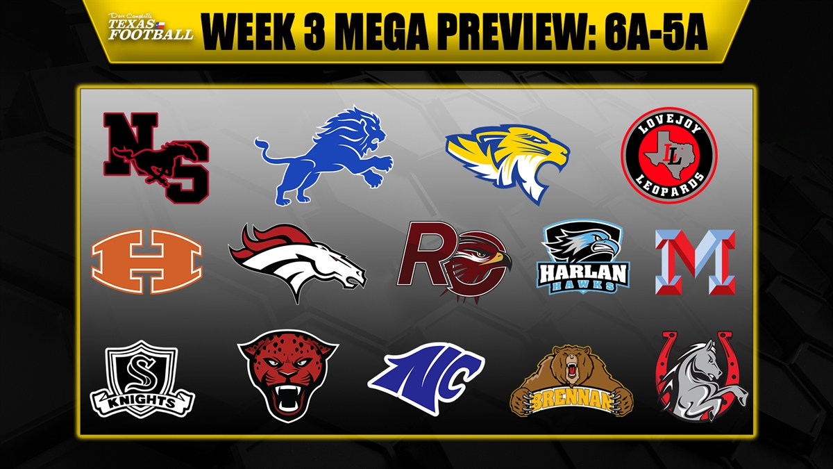 Week 7 MEGA Preview: 6A-5A