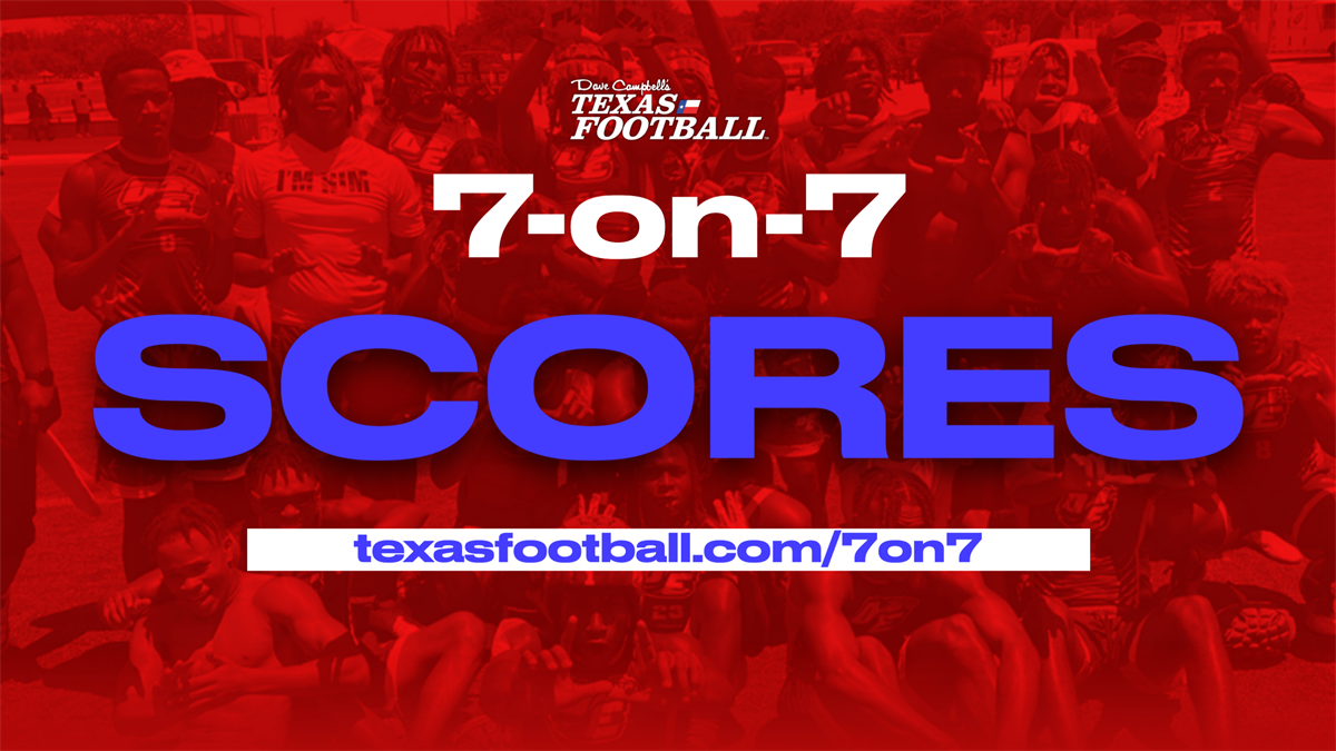 Week 2 7on7 State Qualifying Tournament Scores 6A Texas Football