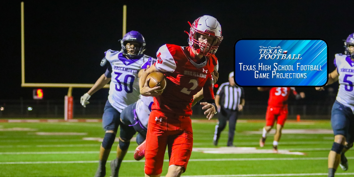 2023 Texas High School Football Game Projections — Predictions