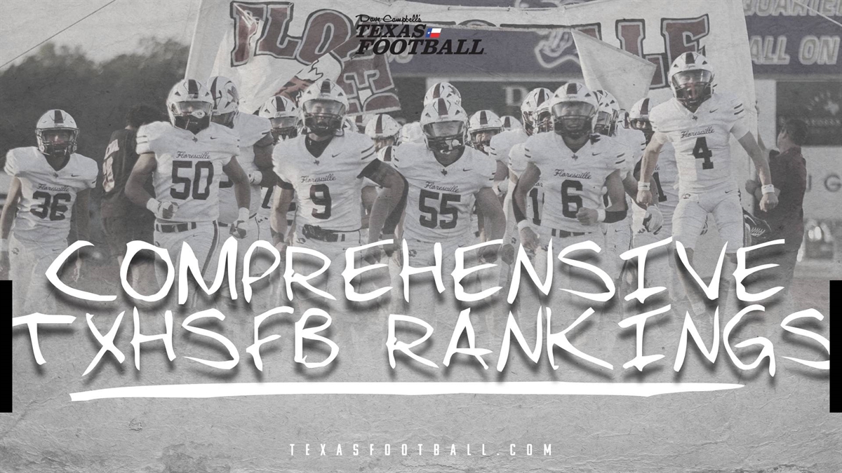 2024 Texas High School Football Computer Rankings for All 1,500+ Teams