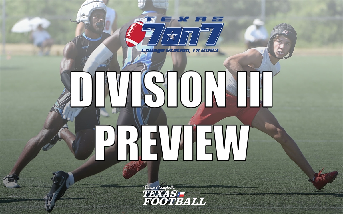 2023 Division III Texas 7on7 State Tournament Pool Preview and Picks