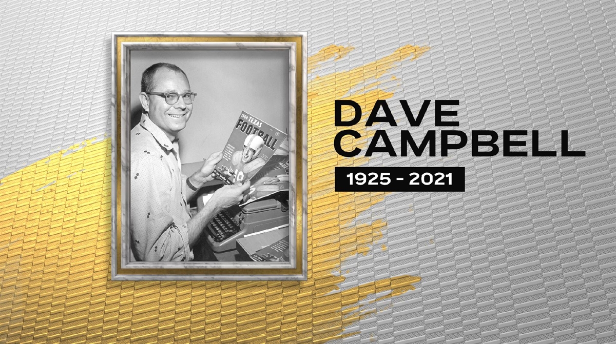Remembering Dave Campbell 19252021