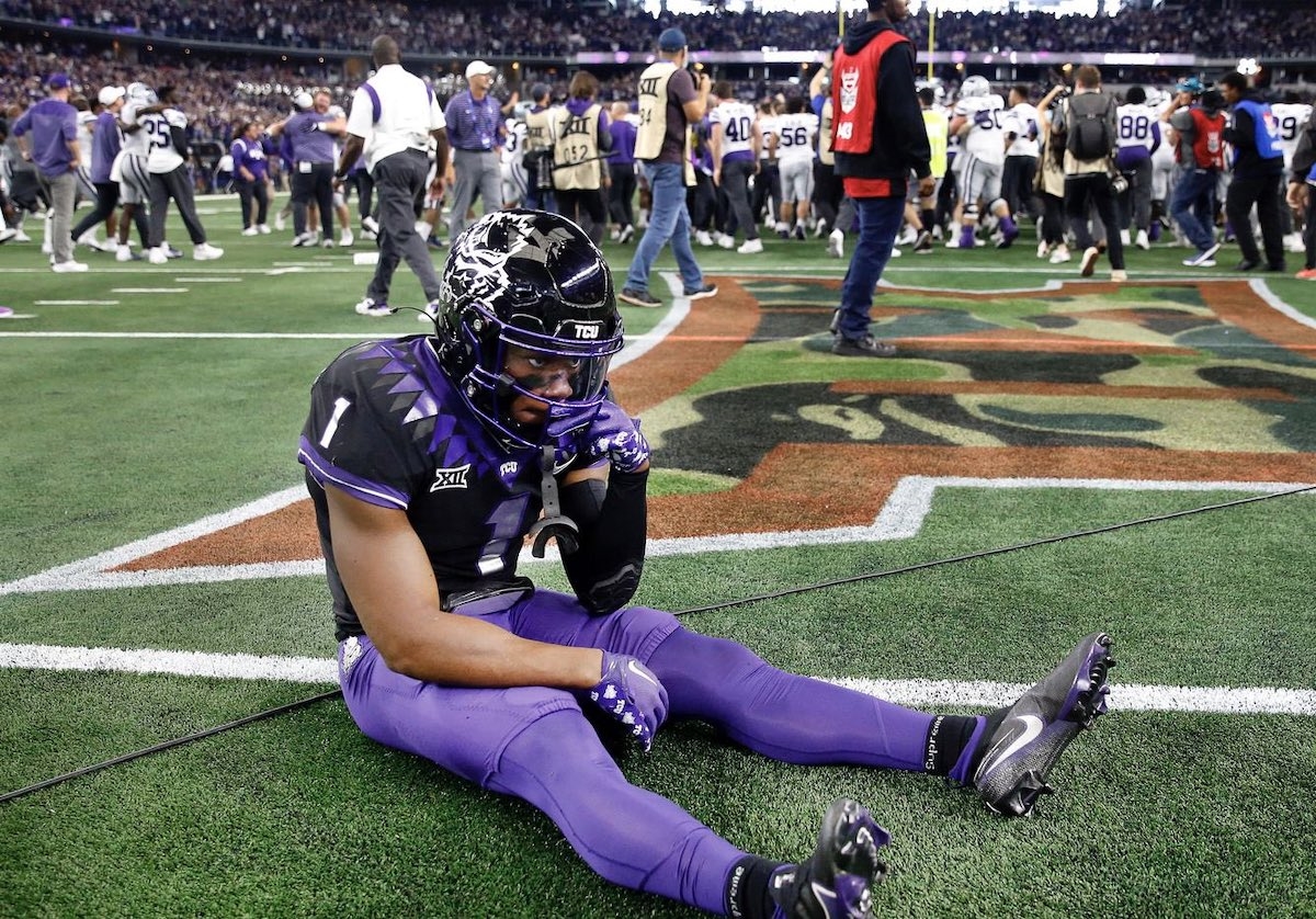 Respect the Horned Frogs TCU advances to national title game