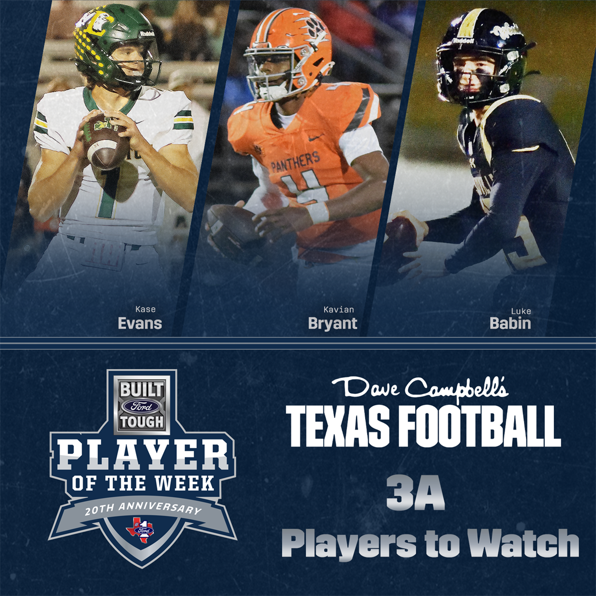 Players to Watch: Who Could Win Built Ford Tough Player of the Year in 3A?