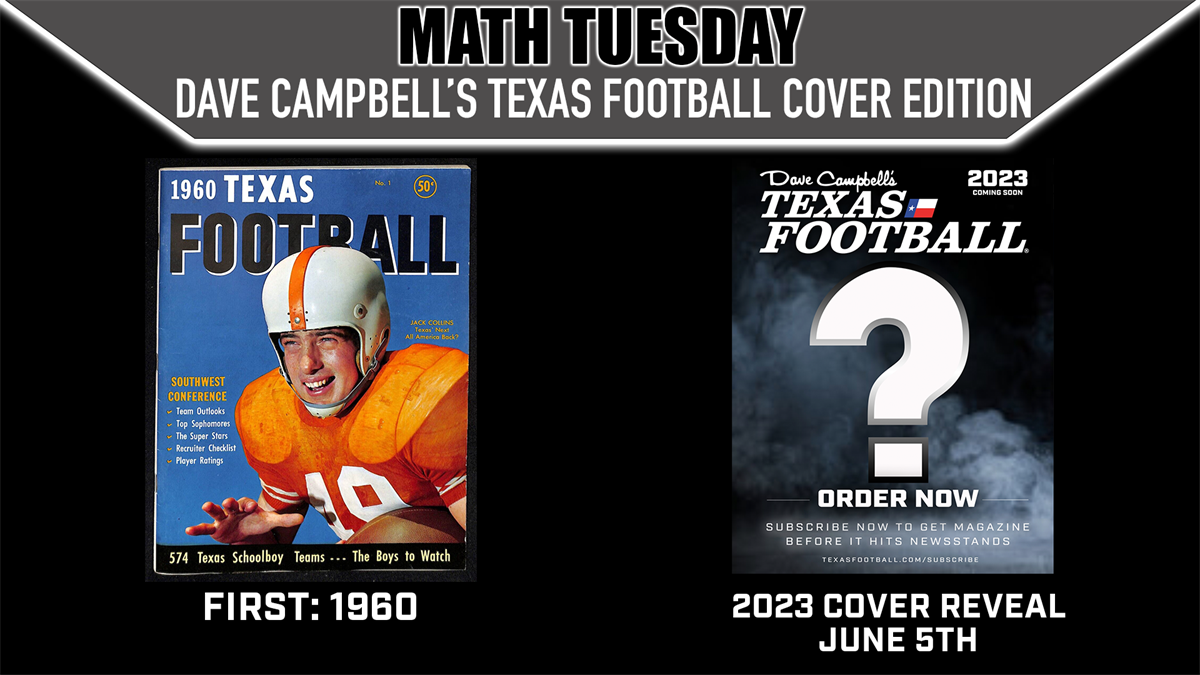 Dave Campbell Texas Football Magazine 2023 Cover Image