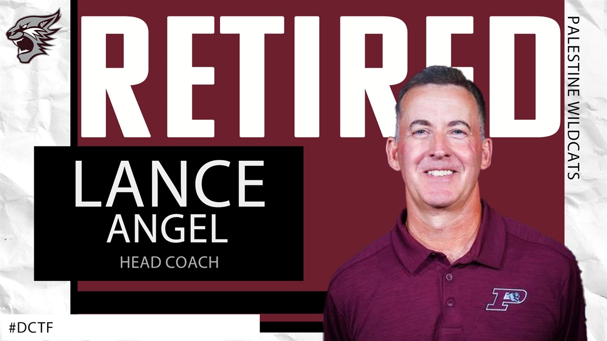 Palestine High School Football Coach Lance Angel Retires After Successful Career