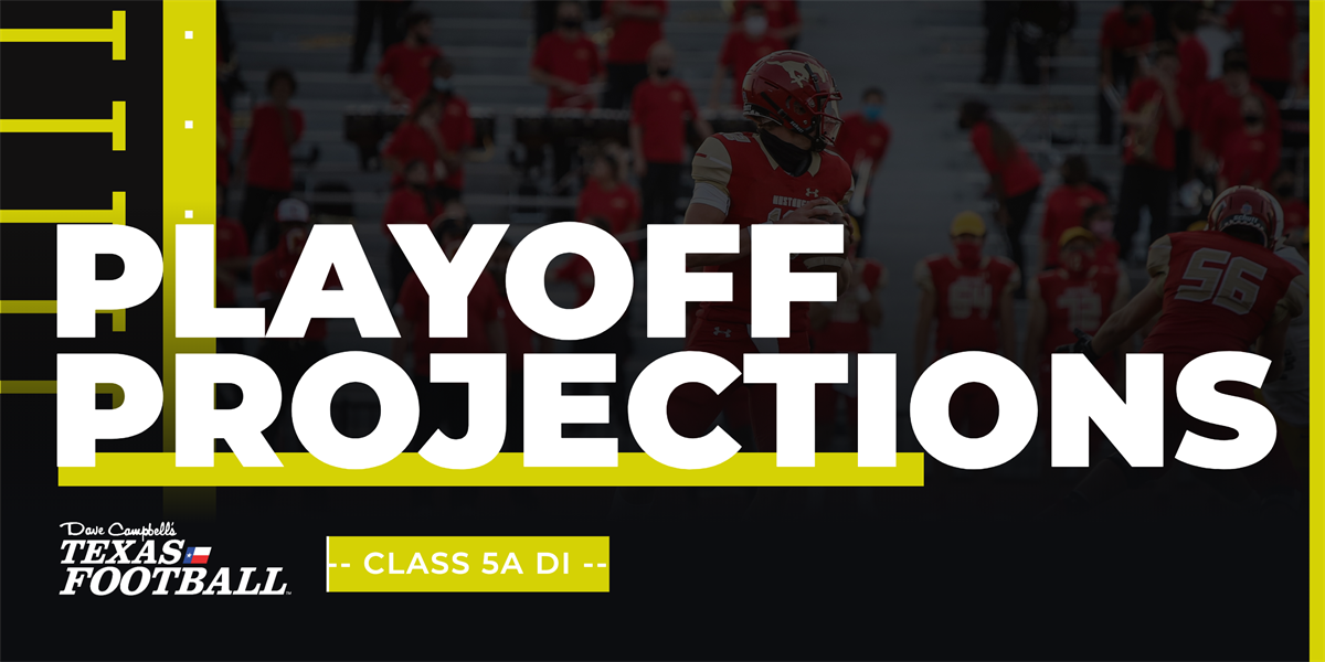 Texas high school football 5A Division I playoff projections