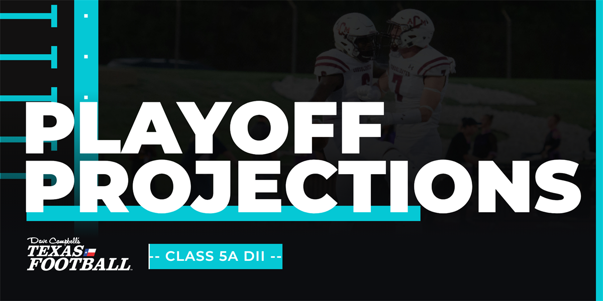 Texas high school football 5A Division II playoff projections