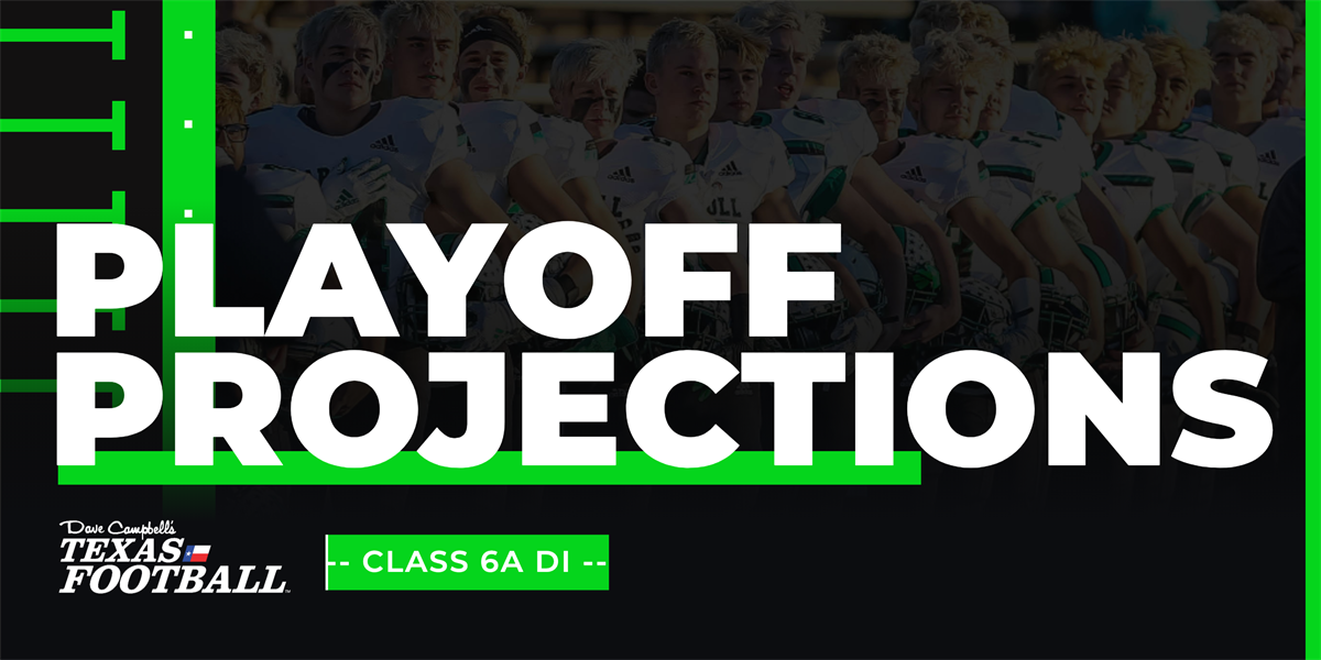 Texas high school football 6A Division I playoff projections