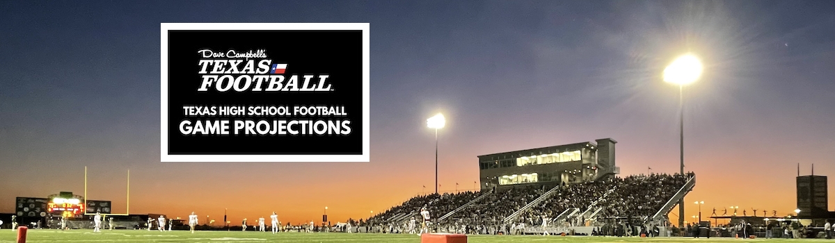 2023 Texas High School Football Game Projections — Predictions