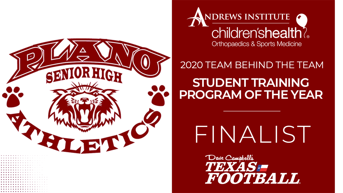Children's Health Andrews Institute Team Behind the Team: Plano High School