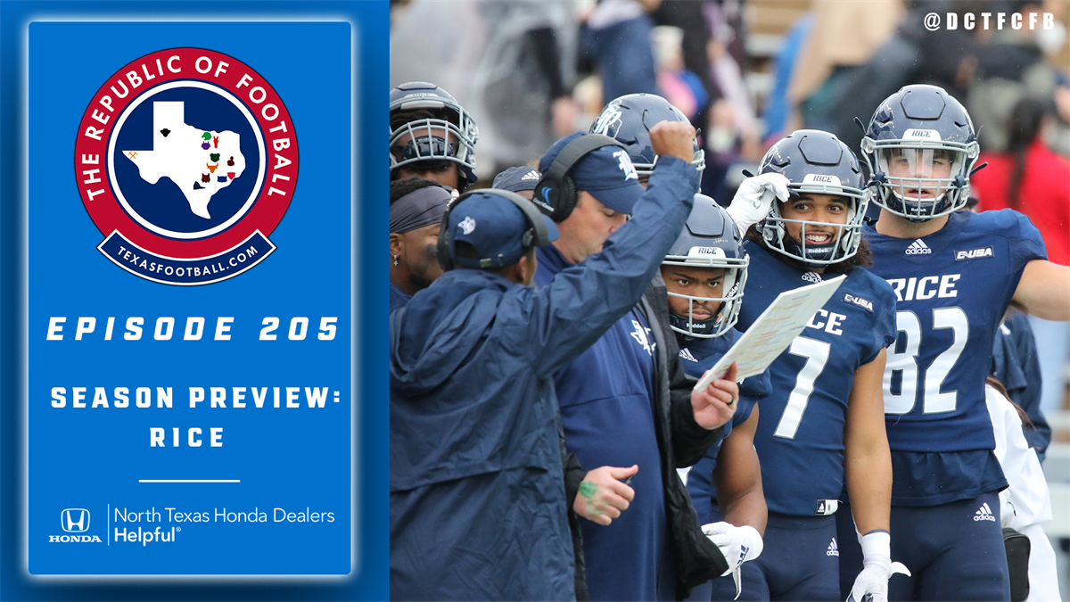 The ROF Rice Owls 2022 Season Preview with Matthew Bartlett