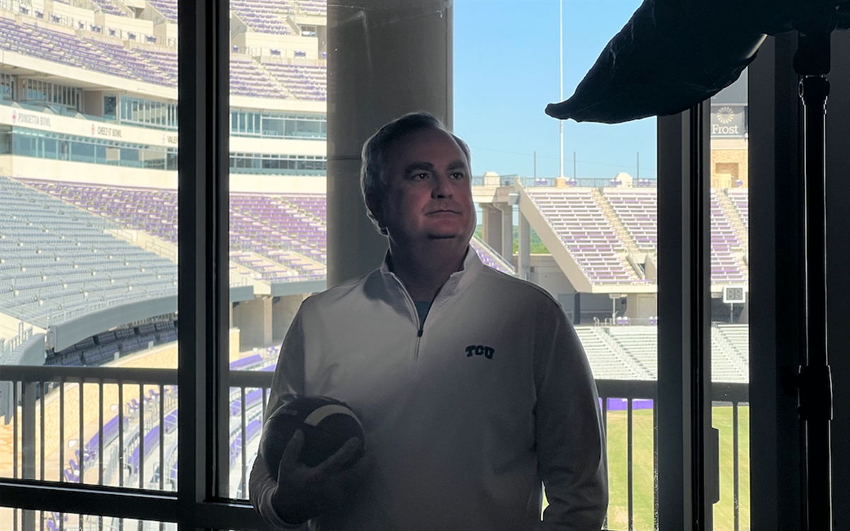 Behind The Scenes: Dave Campbell's Texas Football Cover Shoot With TCU ...