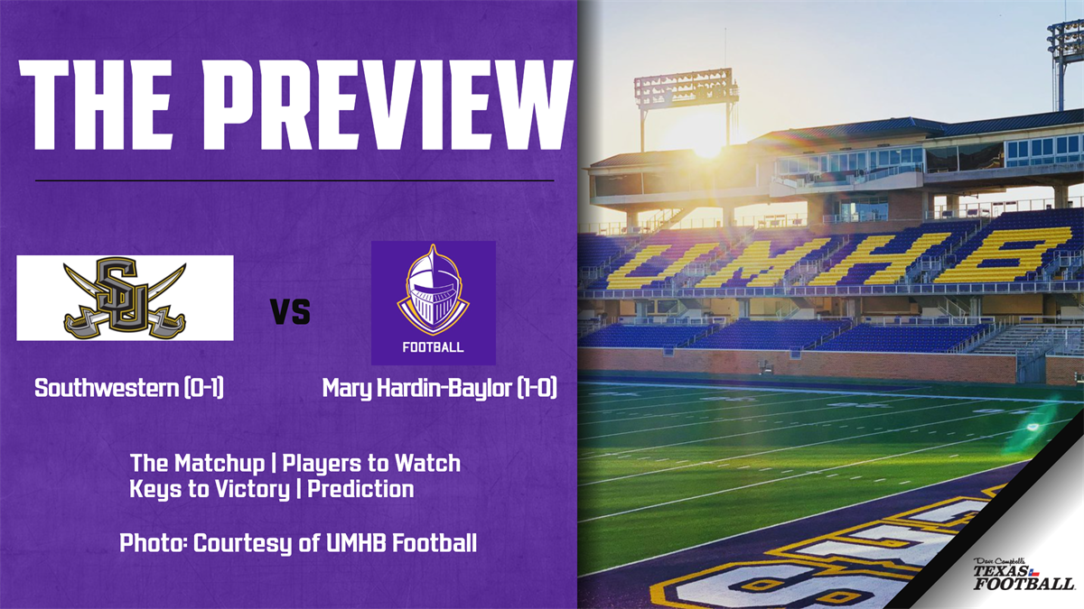 Southwestern 0 1 At Mary Hardin Baylor 1 0 The Matchup Players To Watch Keys To Victory Prediction
