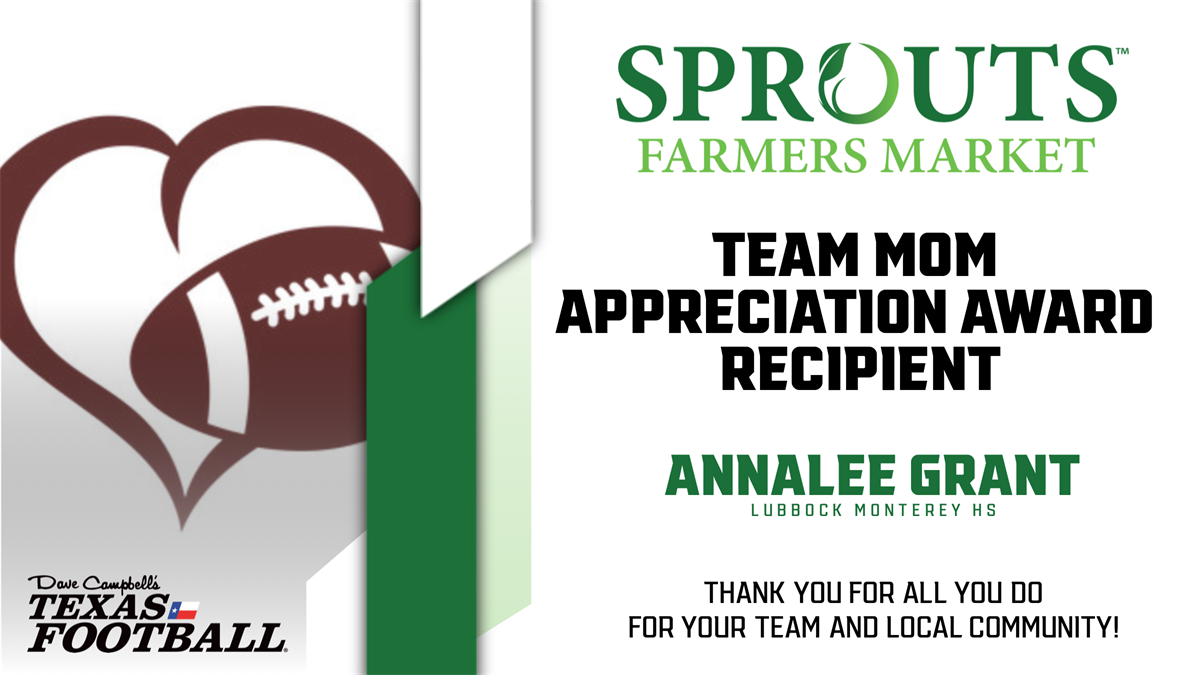 Sprouts Farmers Market Team Mom Appreciation Award: Lubbock Monterey and Palo Duro