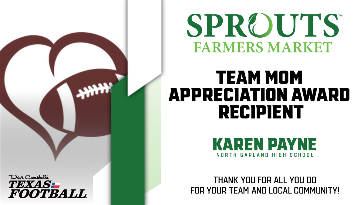 Sprouts Farmers Market Team Mom Appreciation Award: Rowlett & North Garland Finalist