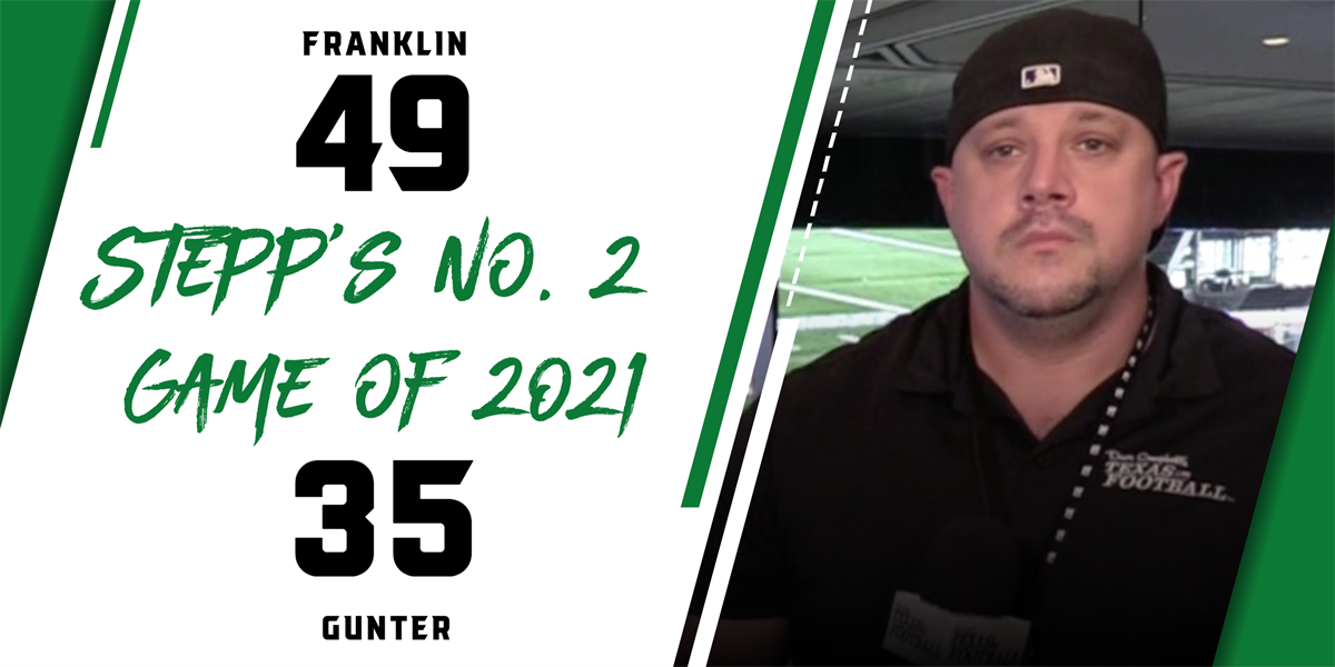 Stepp�s Top 10 Games of 2021 No. 2 Franklin vs. Gunter