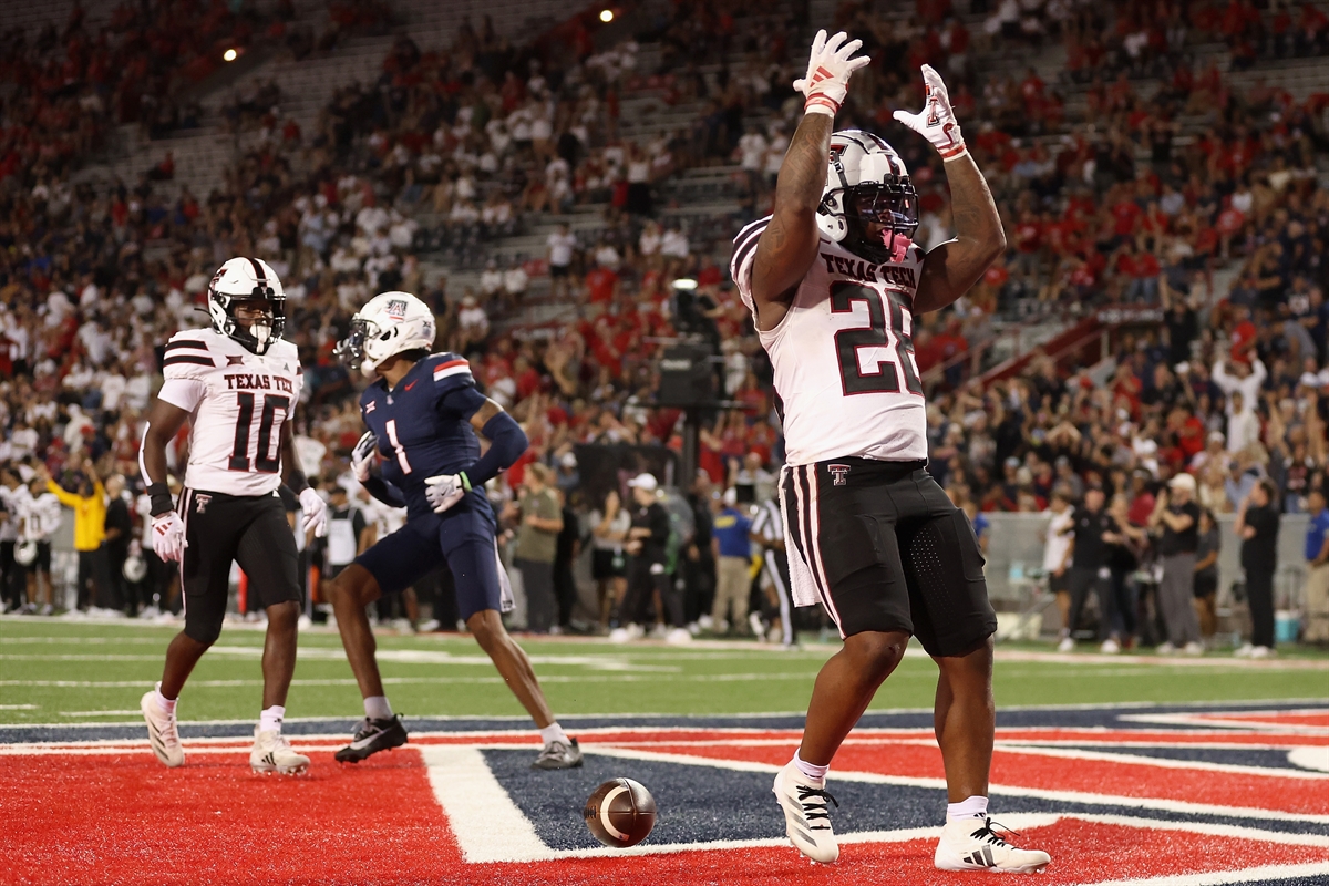 Tahj Brooks becomes Texas Tech's all-time leading rusher in loss to