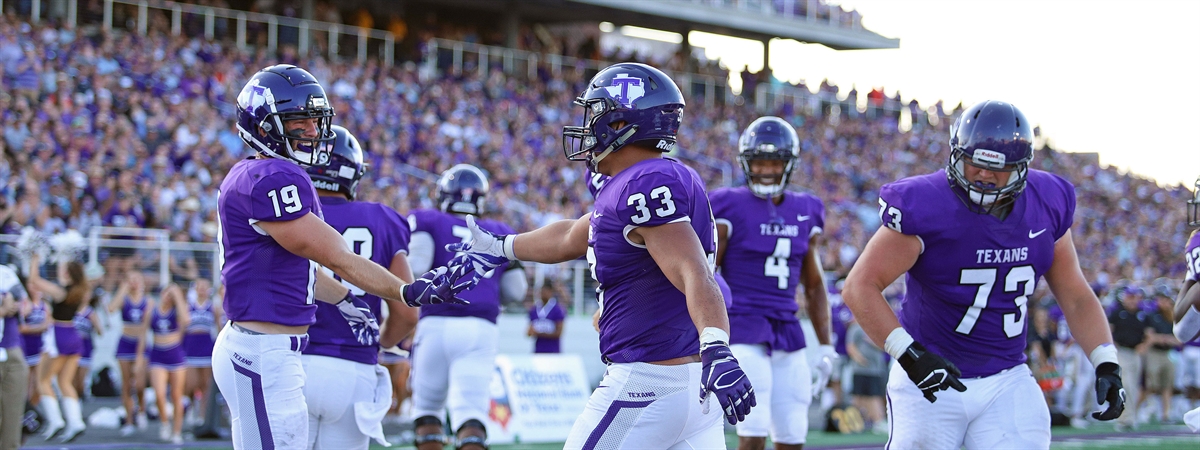 Tarleton State Texans Football Jersey - Purple