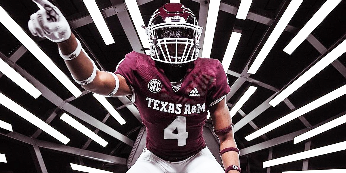 Texas A&M Adidas CUSTOM Football Jersey