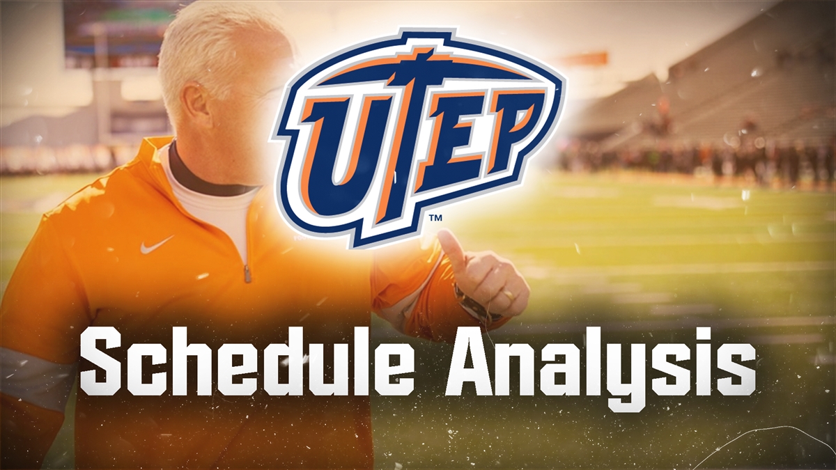 Analyzing the 2023 schedule UTEP Miners