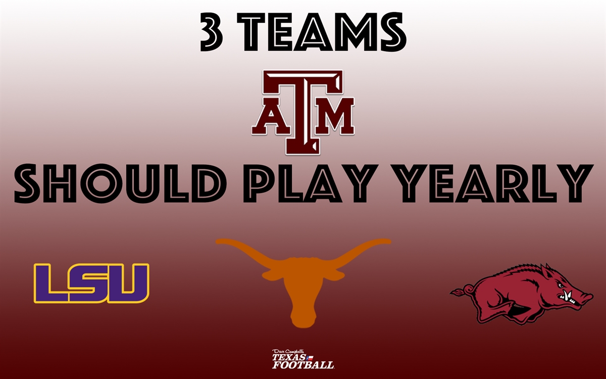 The 3+6 model for Texas programs: Who are the biggest rivals for each FBS  team?