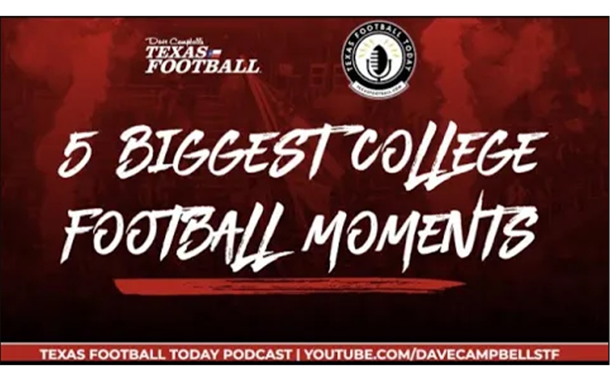 Top 5 College Football Moments: Week 5