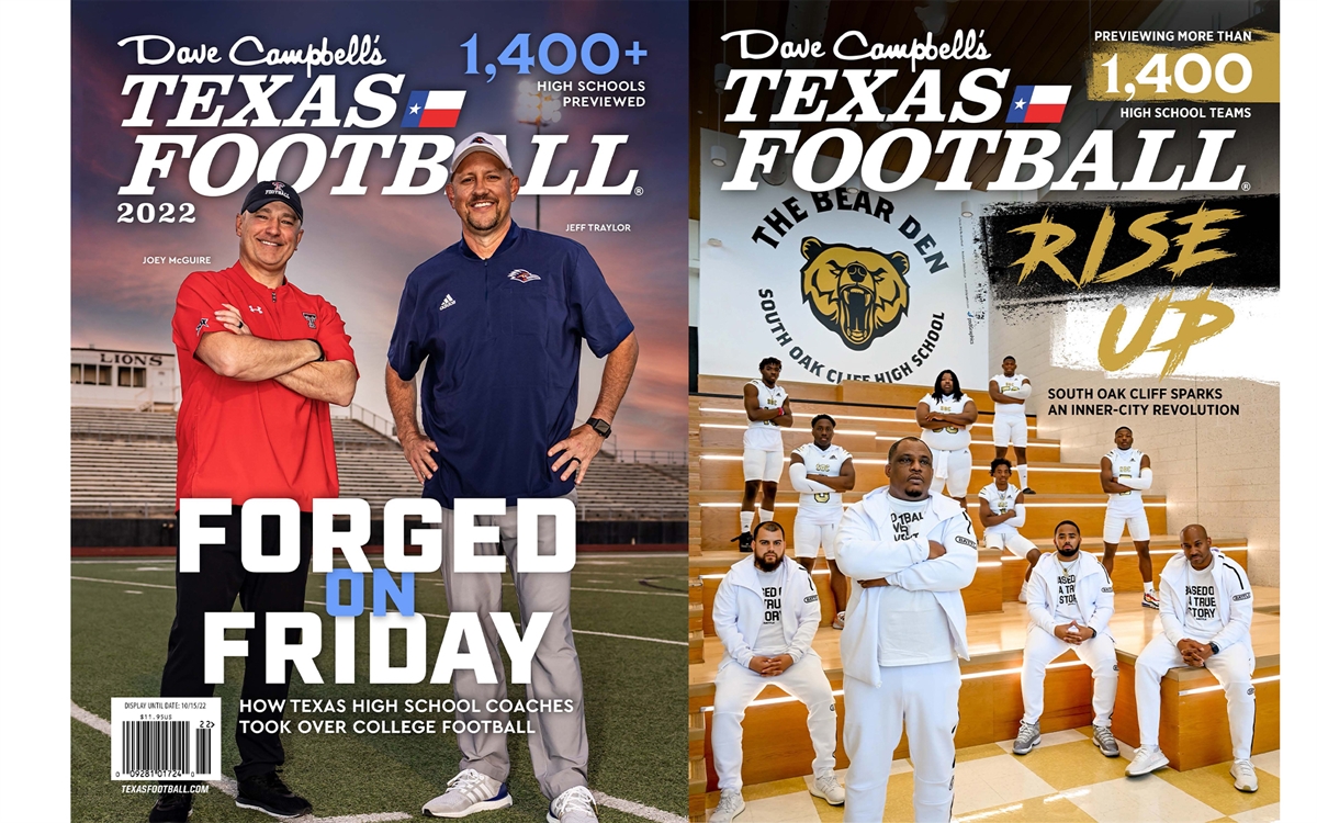 REVEALED — The 2022 Dave Campbell's Texas Football Cover