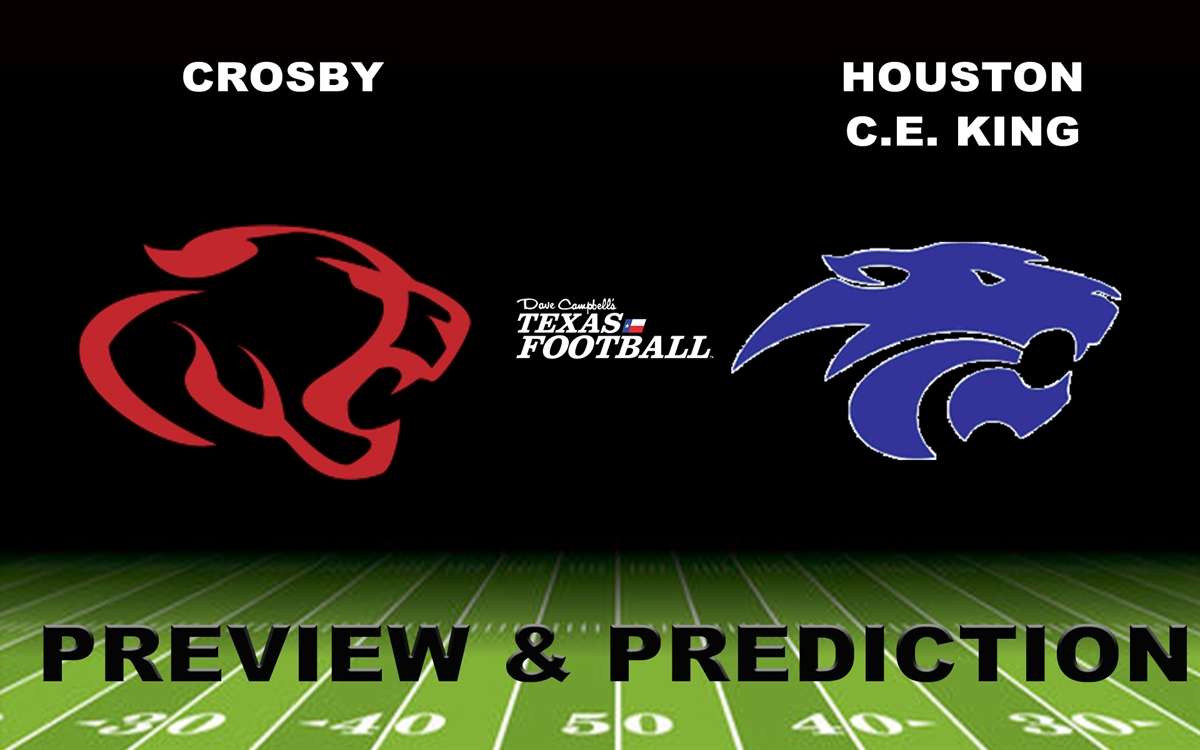 Preview & Prediction Crosby at Houston C.E. King