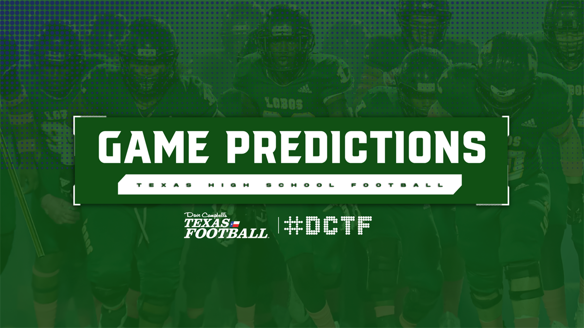 2022 Texas High School Football Game Projections — Predictions for All