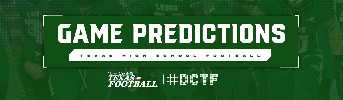 2022 Texas High School Football Game Projections — Predictions for All 640  TXHSFB Games in Week 11