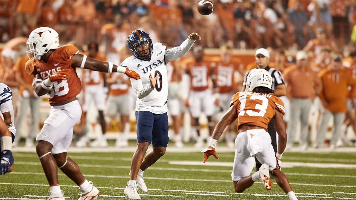 Texas 50: UTSA quarterback Frank Harris the most important college football  player in Texas