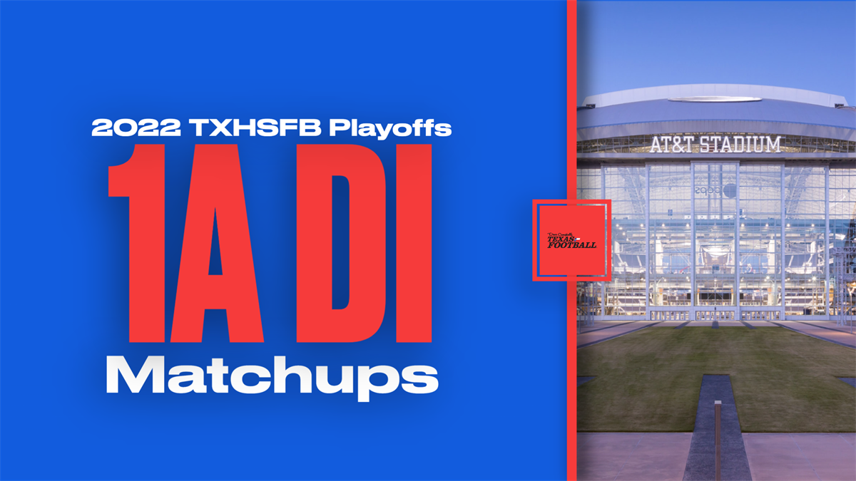 2022 Texas High School Football Playoff Matchups: 1A Division I