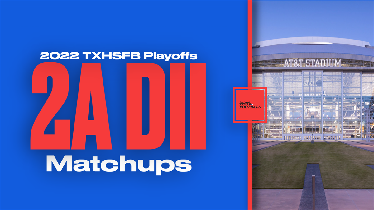 2022 Texas High School Football Playoff Matchups: 2A Division II