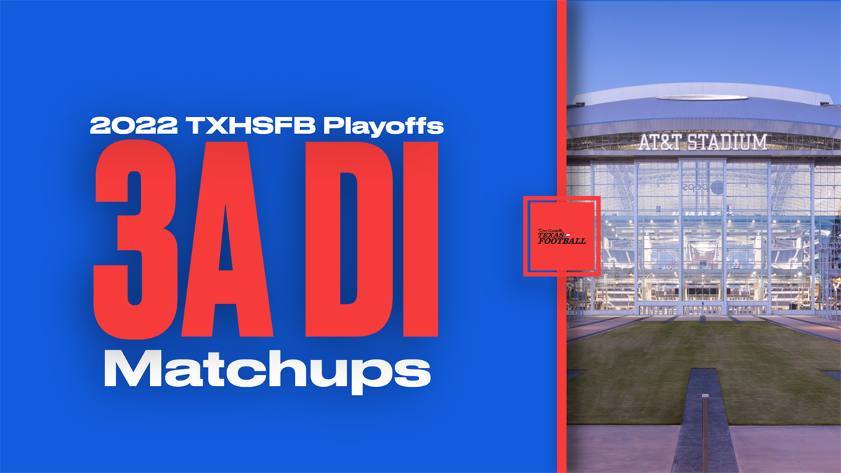 2022 Texas High School Football Playoff Matchups: 3A Division I