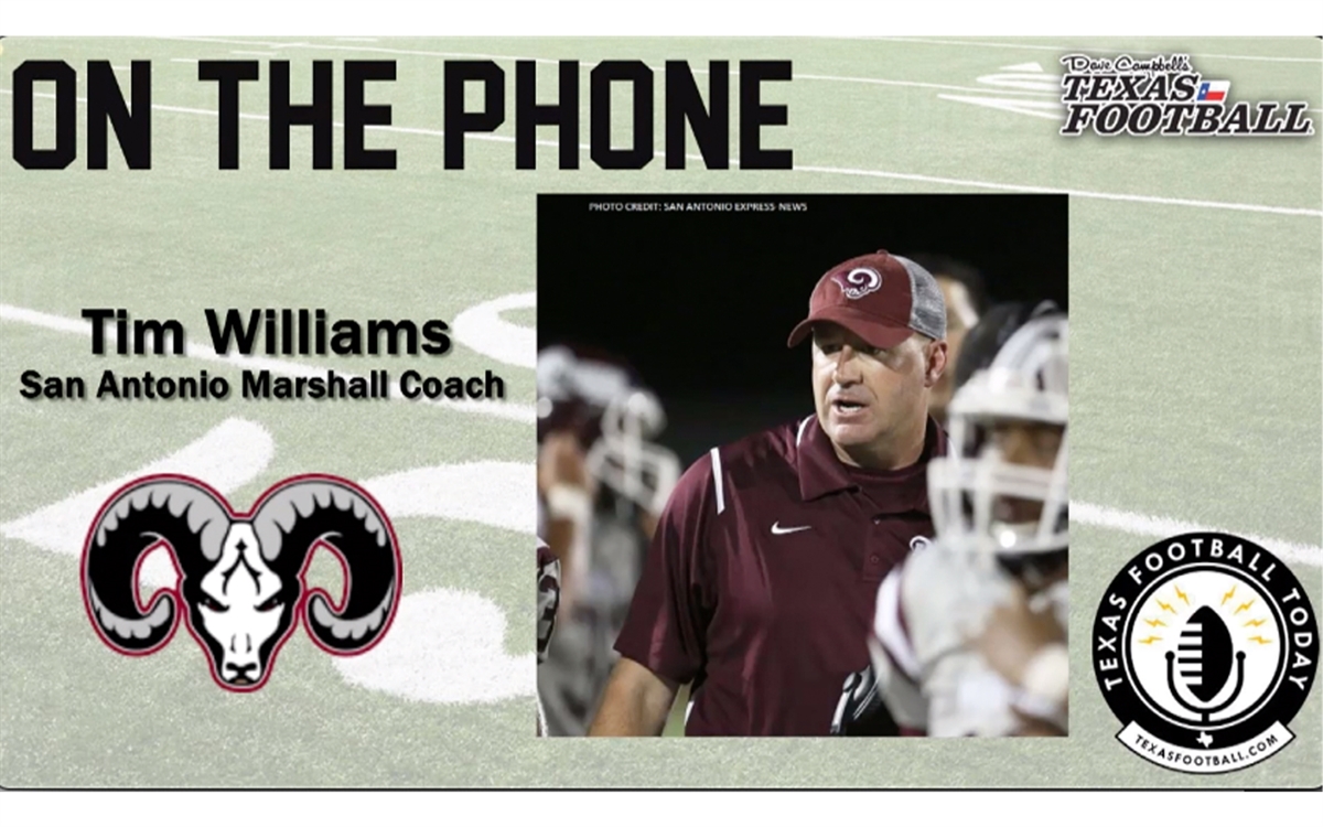 TexasFootballl.com Interview: San Antonio Marshall head coach Tim Williams
