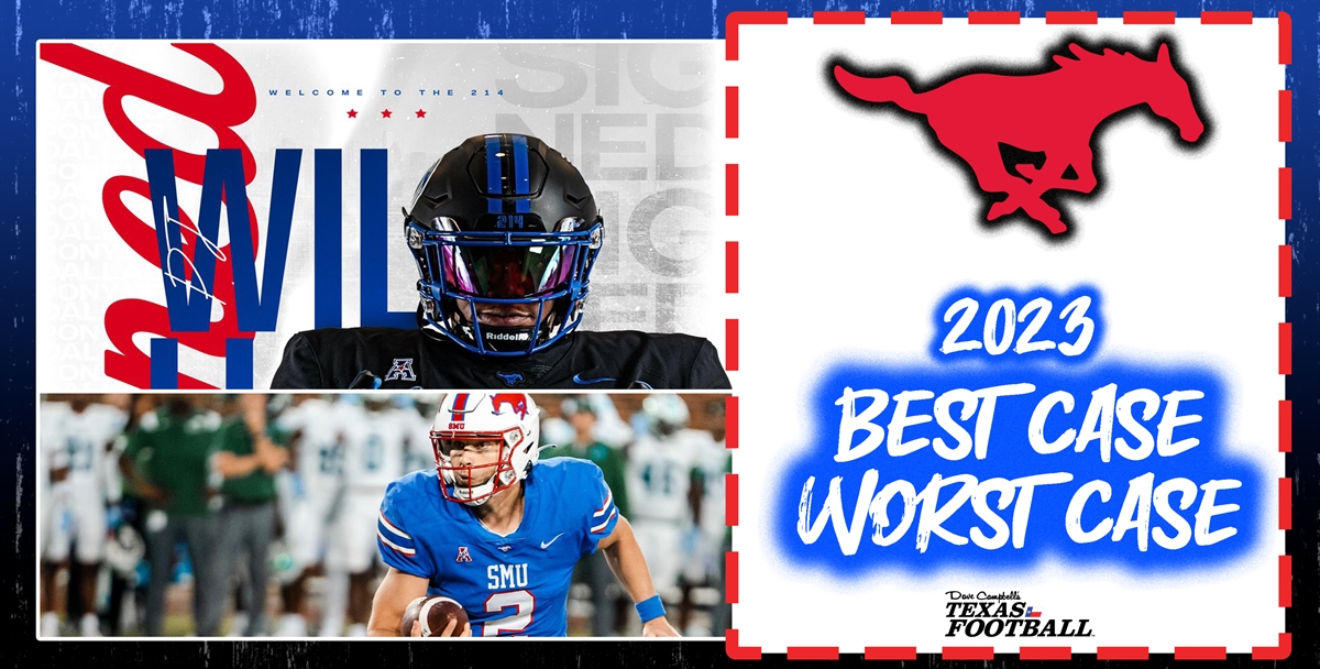 Best case, worst case for 2023 SMU Mustangs