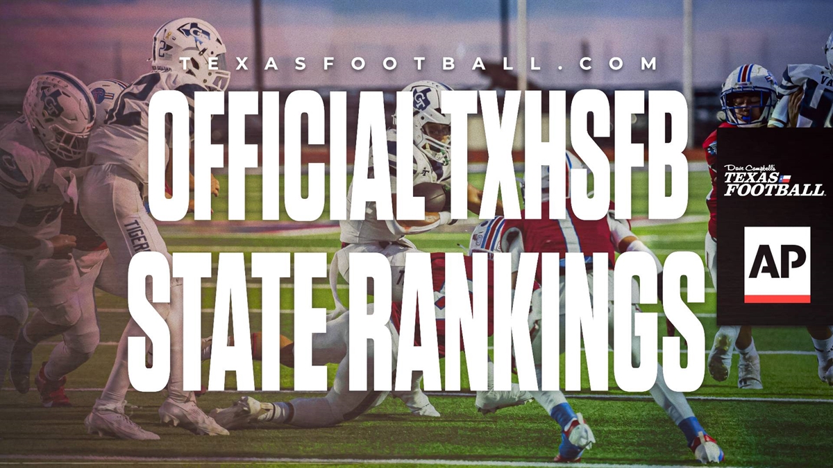 Official TXHSFB AP Week 9 Rankings powered by DCTF
